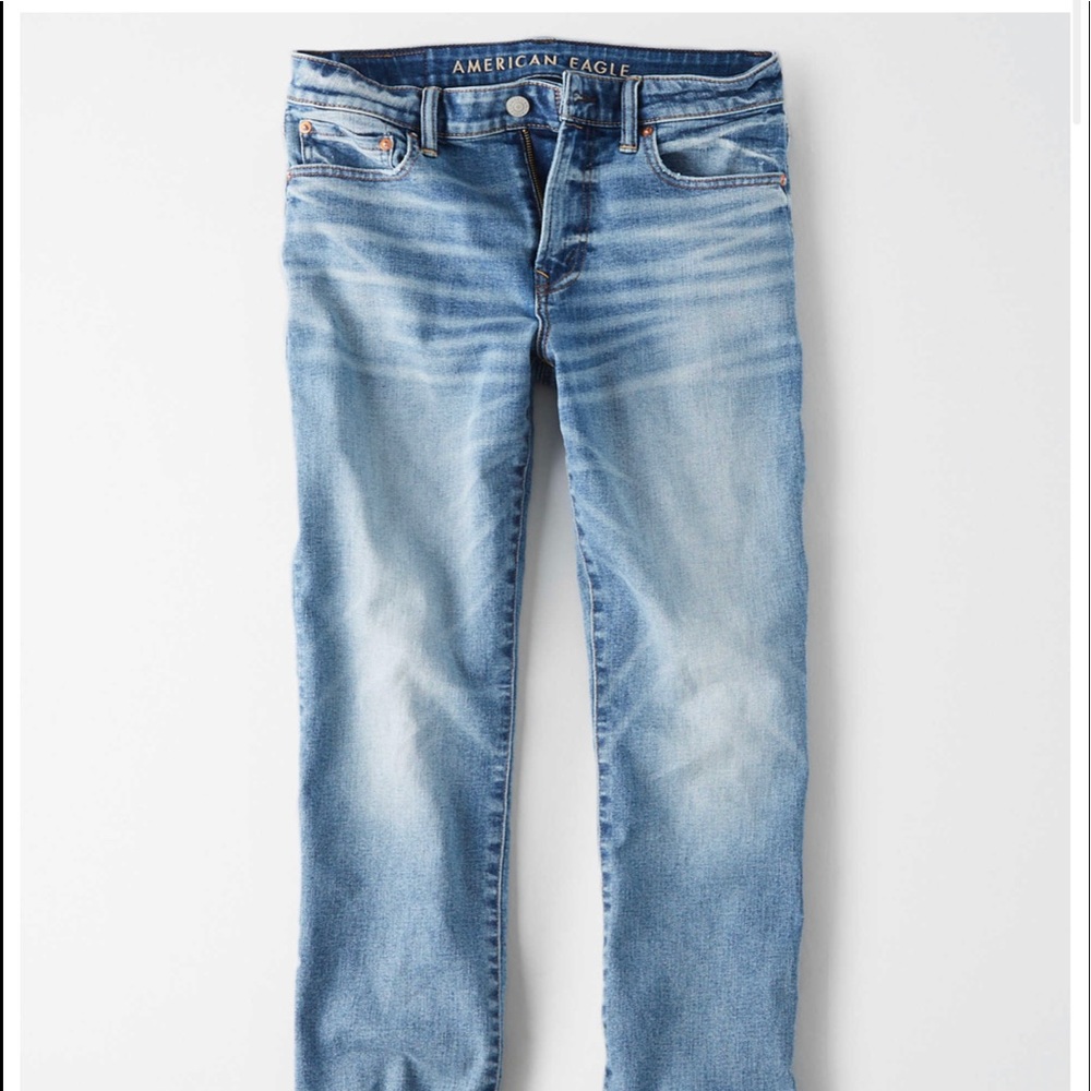 American Eagle Slim Straight Jeans sz 38/32